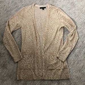 Leopard cardigan